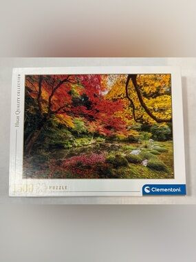 Clementoni Autumn Park 1500 Piece Jigsaw Puzzle High Quality Collection